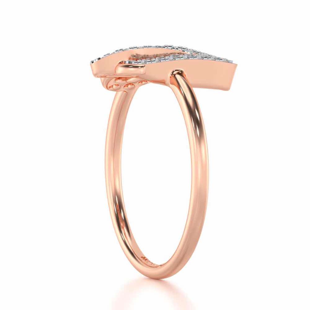 Shrewd Scorpio Silver Ring - Rose Gold - Image 3