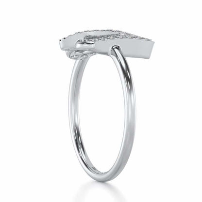 Shrewd Scorpio Silver Ring - White Gold - Image 3