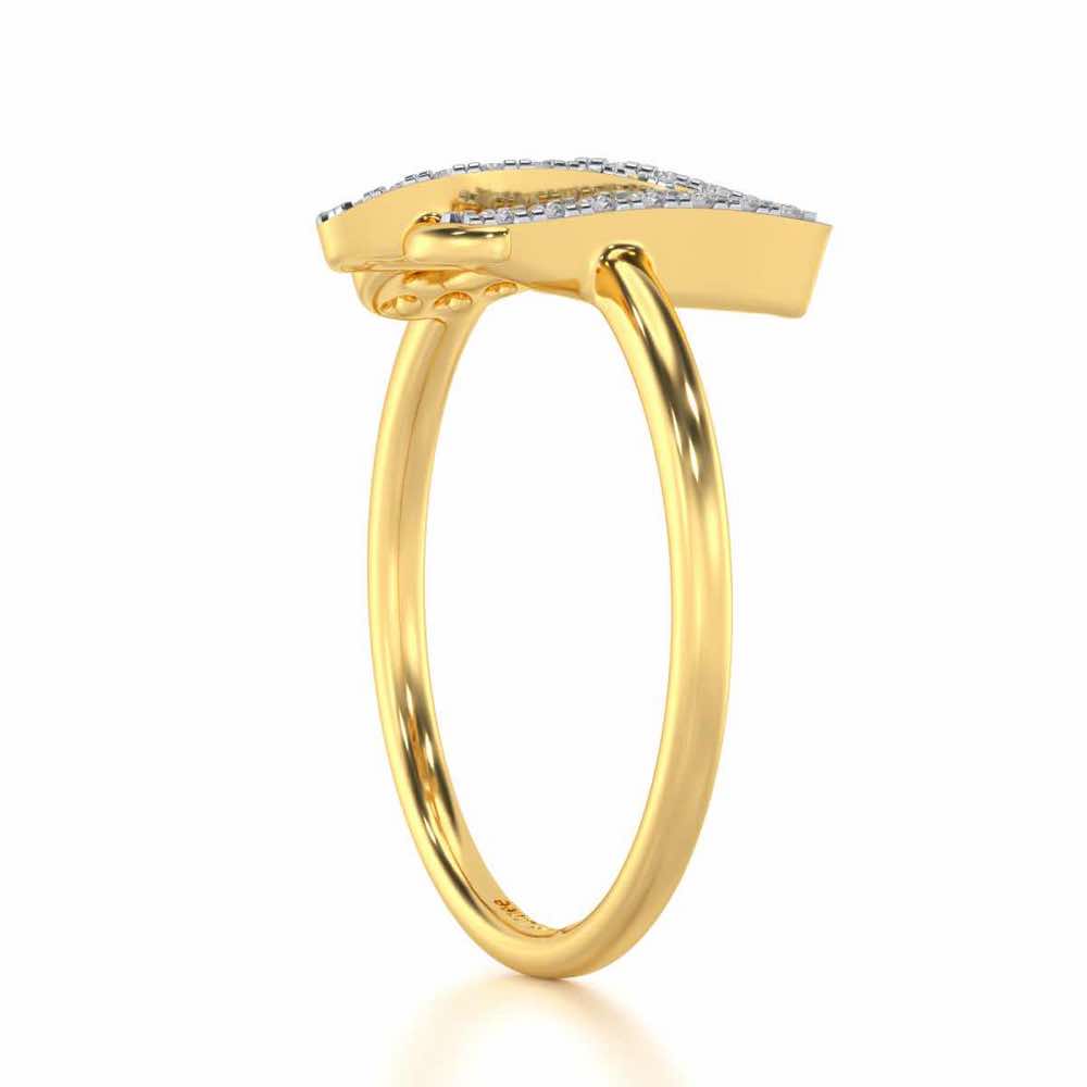 Shrewd Scorpio Silver Ring - Yellow Gold - Image 3