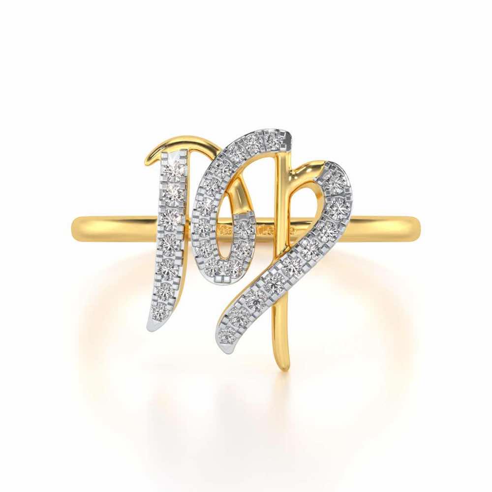 Shrewd Scorpio Silver Ring - Yellow Gold - Image 4