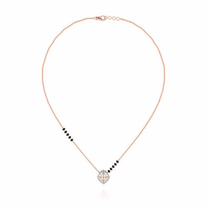 Sitara Silver Mangalsutra - Rose Gold - Image 3