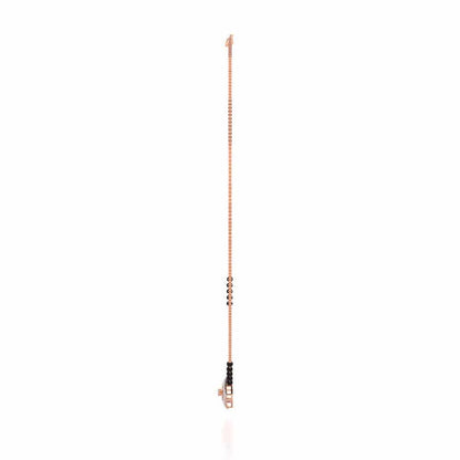 Sitara Silver Mangalsutra - Rose Gold - Image 4
