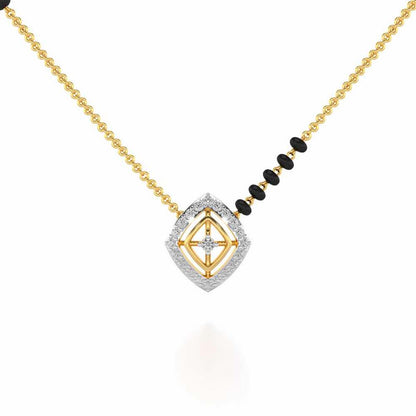 Sitara Silver Mangalsutra - Yellow Gold - Image 1