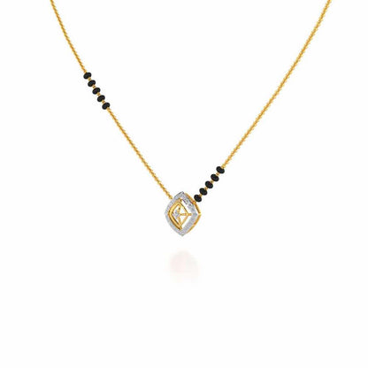 Sitara Silver Mangalsutra - Yellow Gold - Image 2