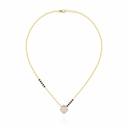 Sitara Silver Mangalsutra - Yellow Gold - Image 3