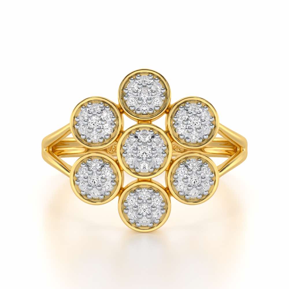 Sleek Shine Silver Ring - Yellow Gold - Image 5