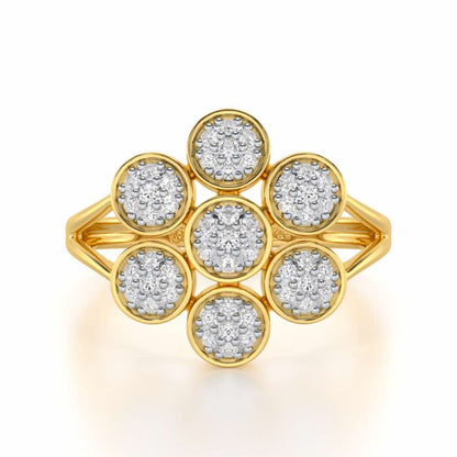 Sleek Shine Silver Ring - Yellow Gold - Image 5