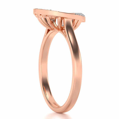 Soul Shine Silver Ring - Rose Gold - Image 3