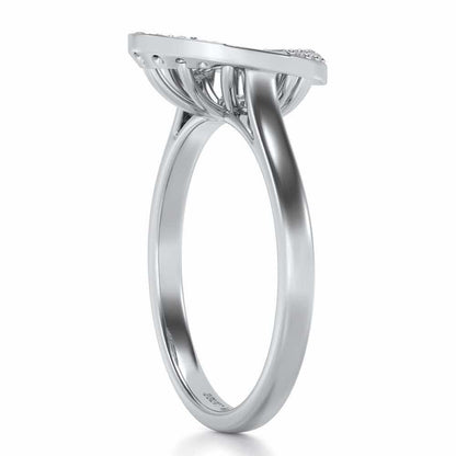 Soul Shine Silver Ring - White Gold - Image 3