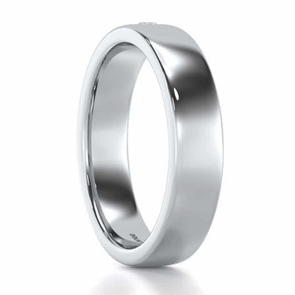 Sovereign Shine Men Solitaire Ring - White Gold - Image 3