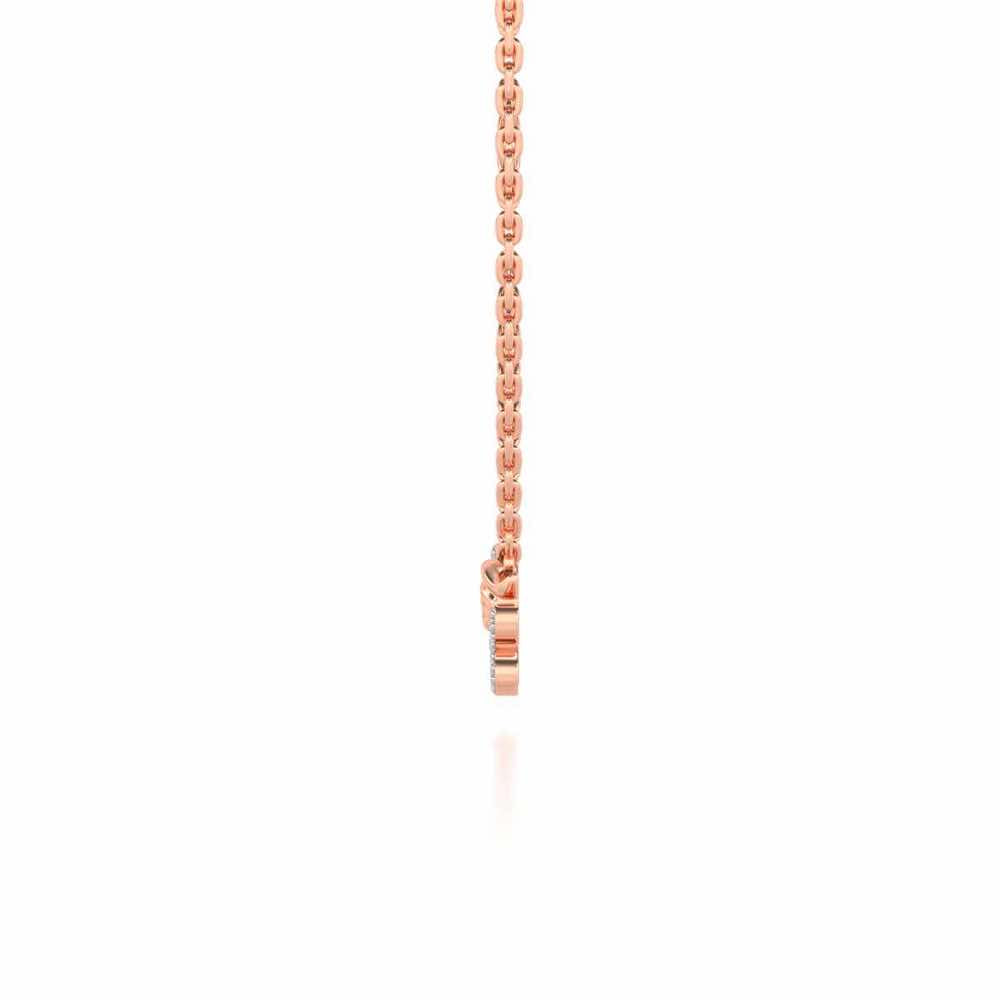 Sparrow Silver Pendant - Rose Gold - Image 4
