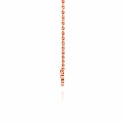 Sparrow Silver Pendant - Rose Gold - Image 4