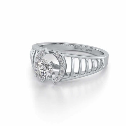 Sparsh Solitaire Ring - White Gold - Image 2