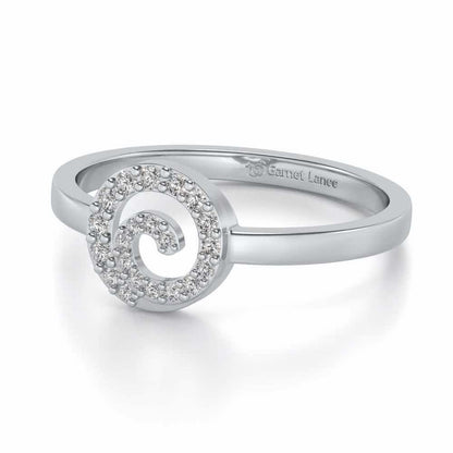 Speeral Silver Ring - White Gold - Image 2