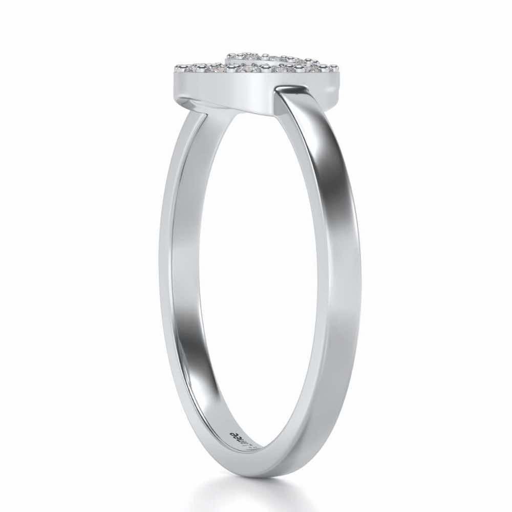 Speeral Silver Ring - White Gold - Image 3