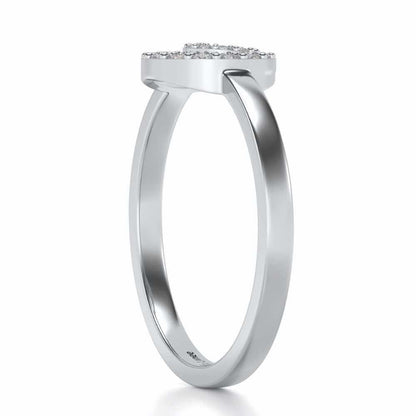 Speeral Silver Ring - White Gold - Image 3