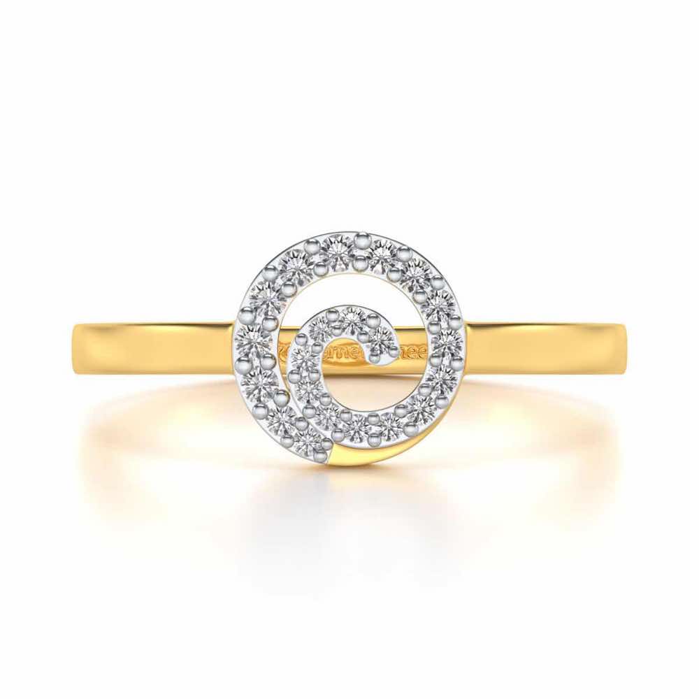 Speeral Silver Ring - Yellow Gold - Image 4