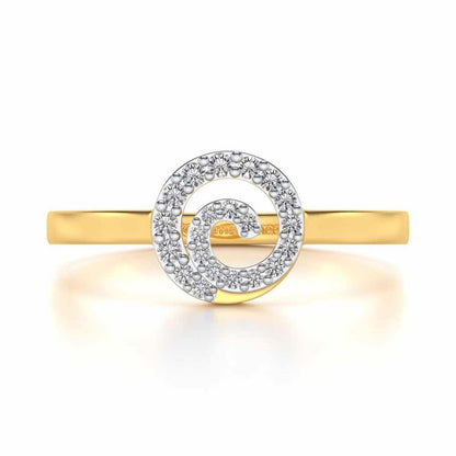 Speeral Silver Ring - Yellow Gold - Image 4