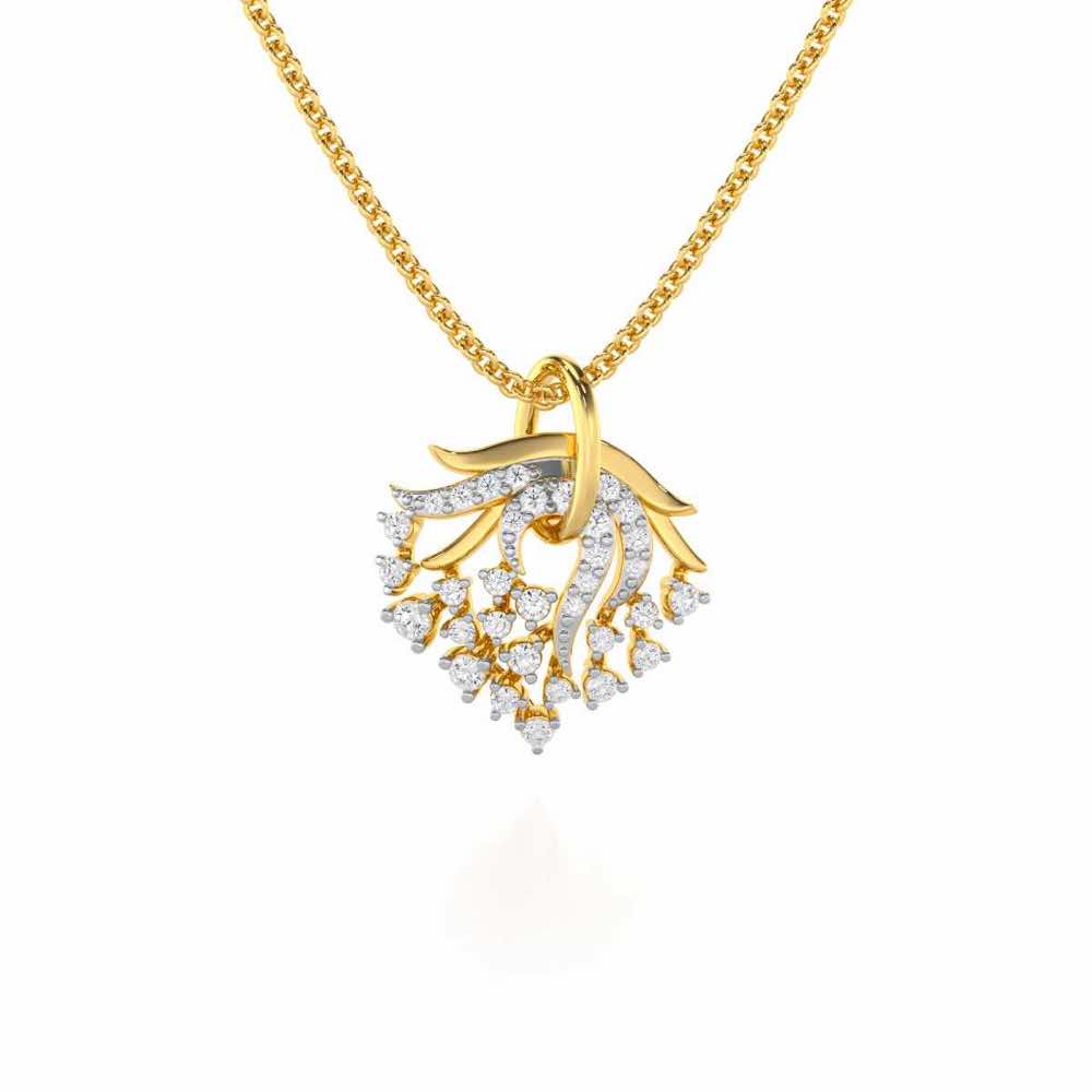 Star Luna Silver Pendant