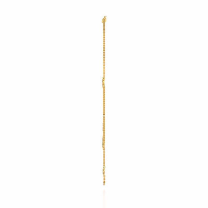Starflies Silver Necklace - Yellow Gold - Image 4