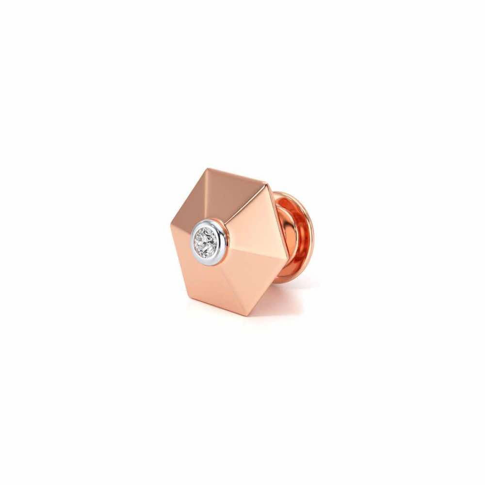 Stark Silver Watch Pin - Rose Gold - Image 3