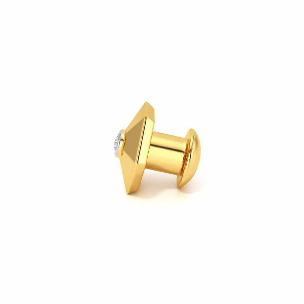 Stark Silver Watch Pin - Yellow Gold - Image 4