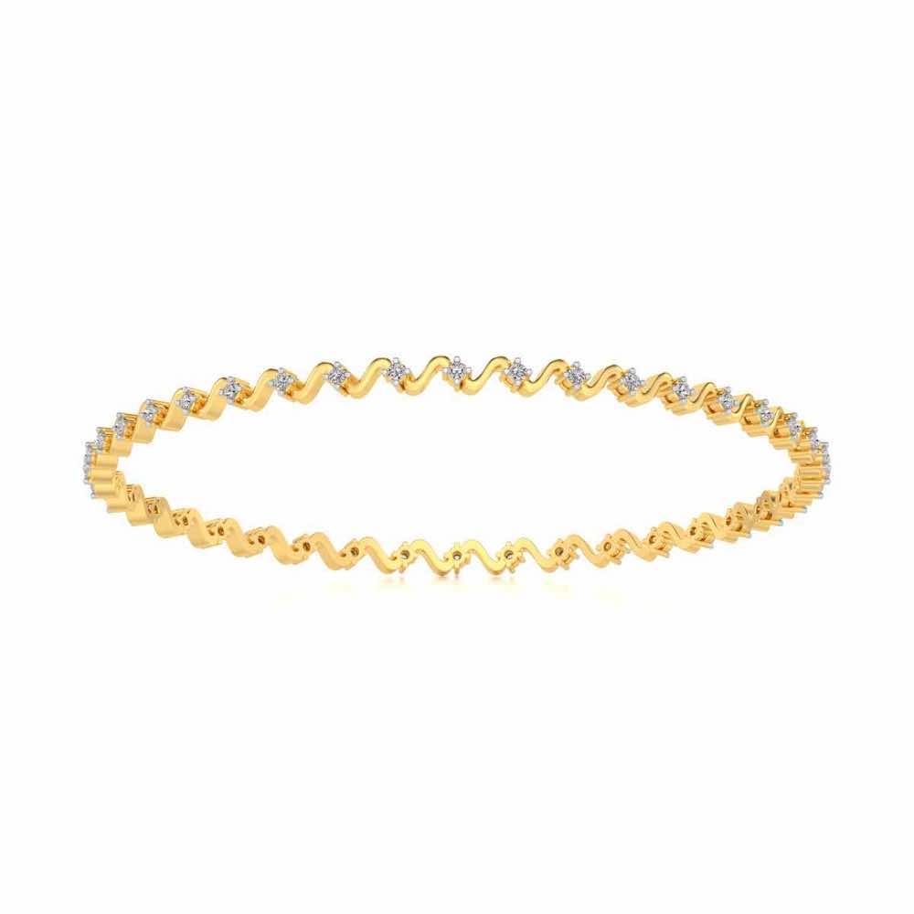 Starry Silver Bangles - Yellow Gold - Image 5