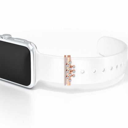 Suave Shade Silver Watch Band - Rose Gold - Image 1