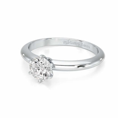 Sublime Lullaby Solitaire Ring - White Gold - Image 2