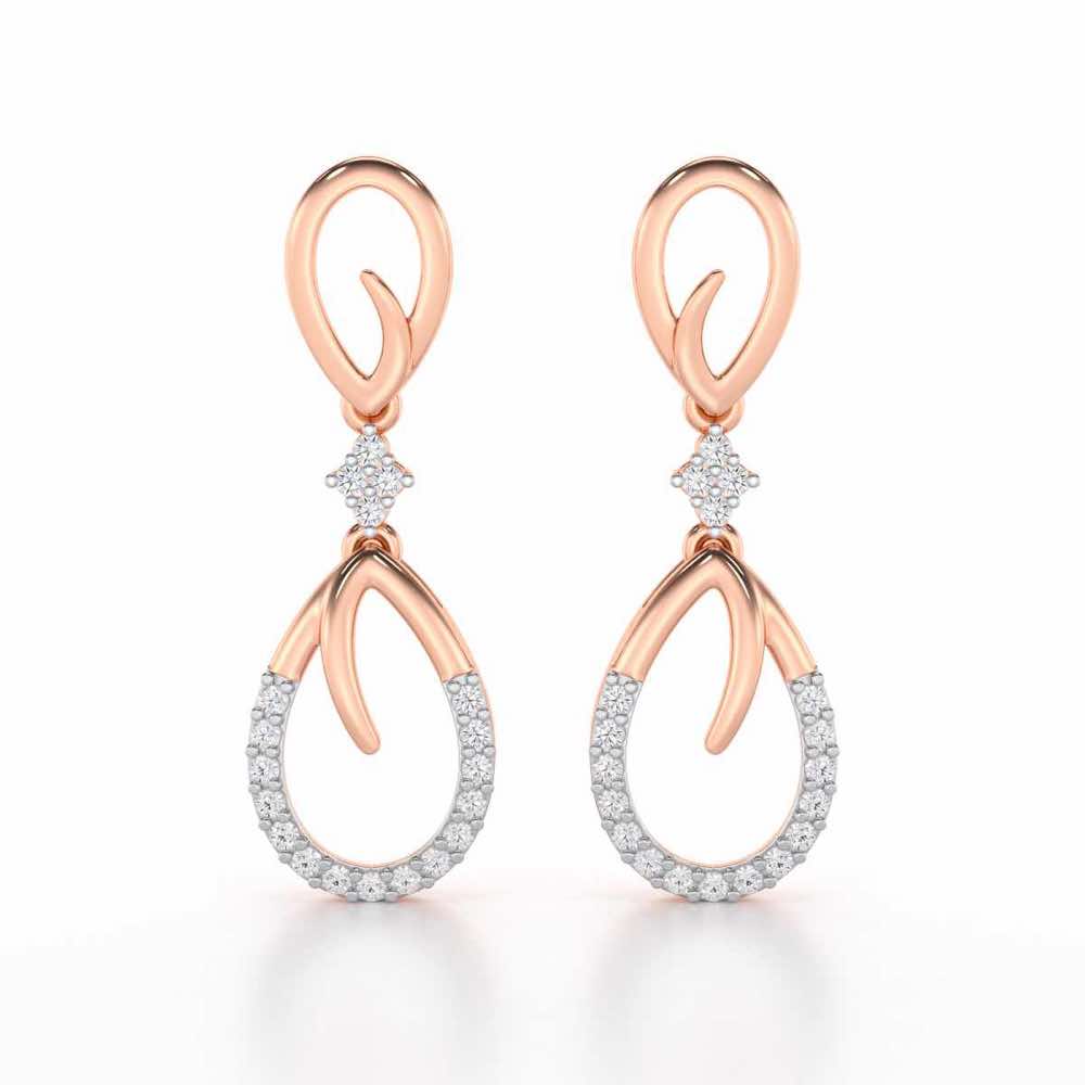 Sublime Spark Silver Earrings