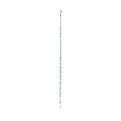 Sublime Spark Silver Necklace - White Gold - Image 4