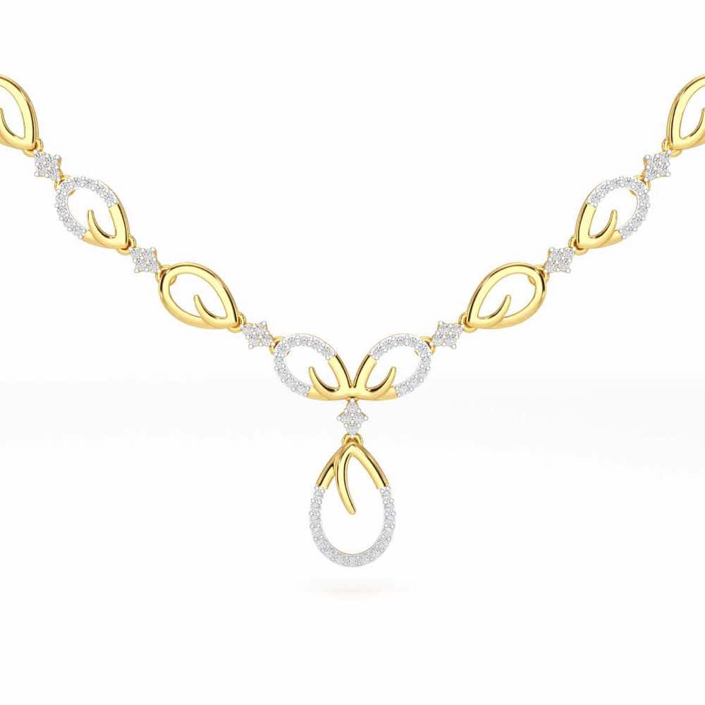 Sublime Spark Silver Necklace