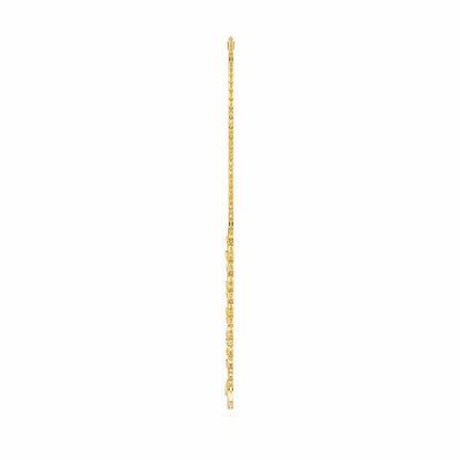 Sublime Spark Silver Necklace - Yellow Gold - Image 4