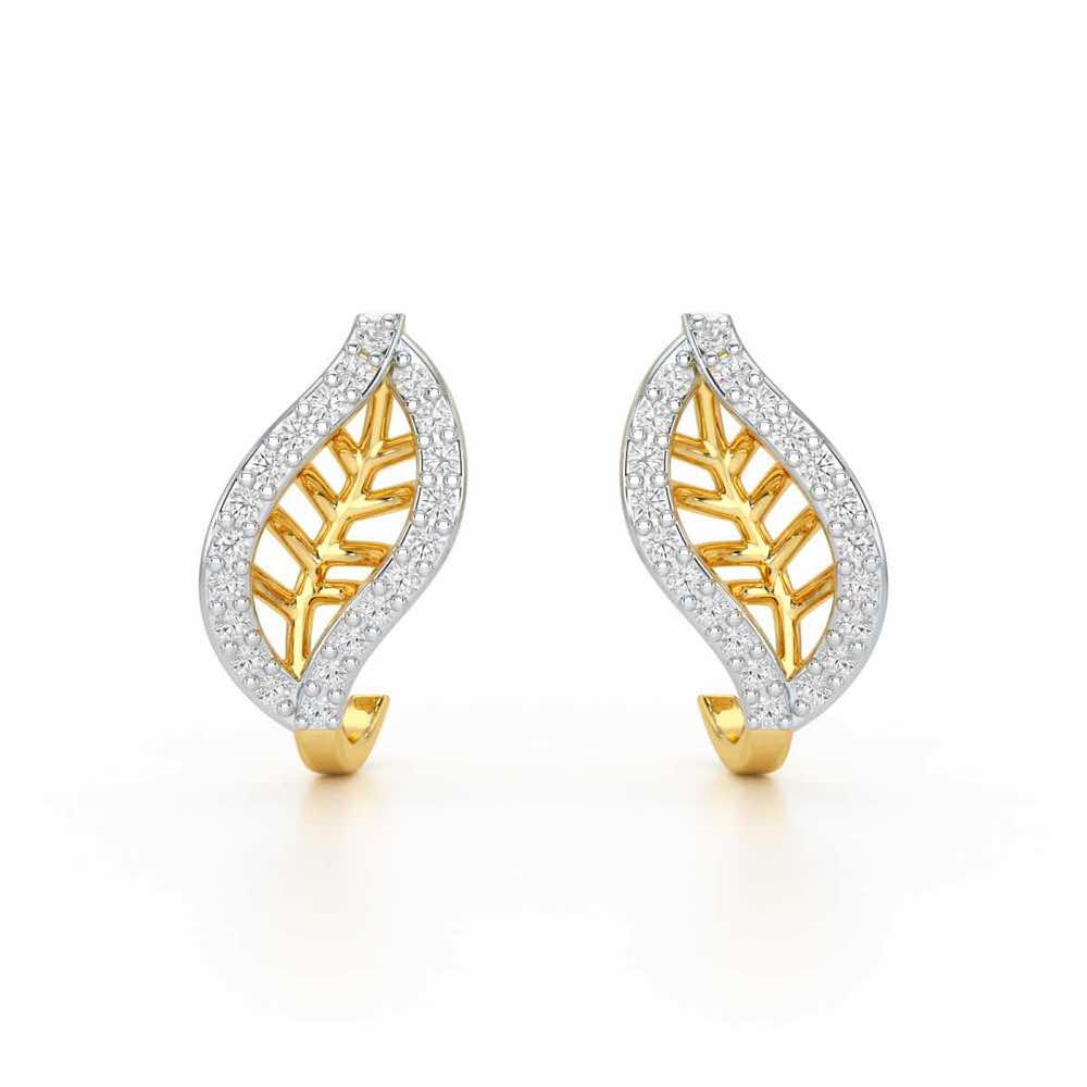 Sublte Charm Silver Stud Earrings
