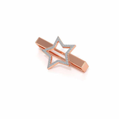 Subtle Star Silver Watch Band - Rose Gold - Image 3