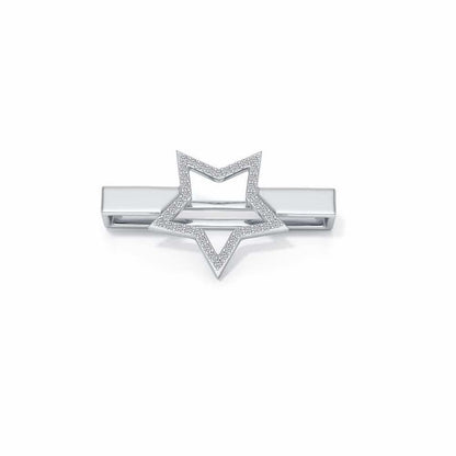 Subtle Star Silver Watch Band - White Gold - Image 2