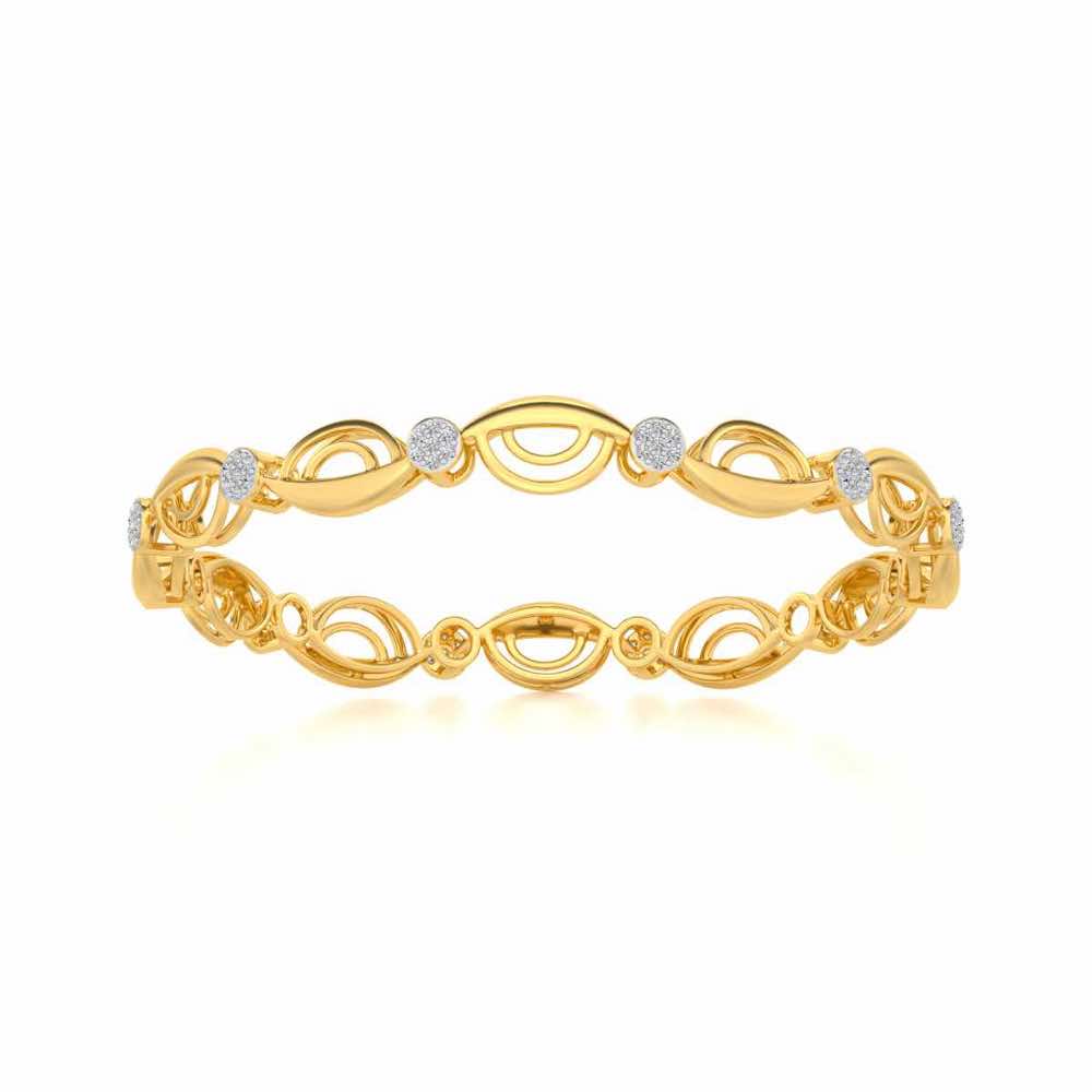 Suns Silver Bangles - Yellow Gold - Image 4