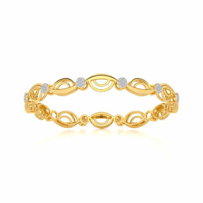 Suns Silver Bangles - Yellow Gold - Image 4