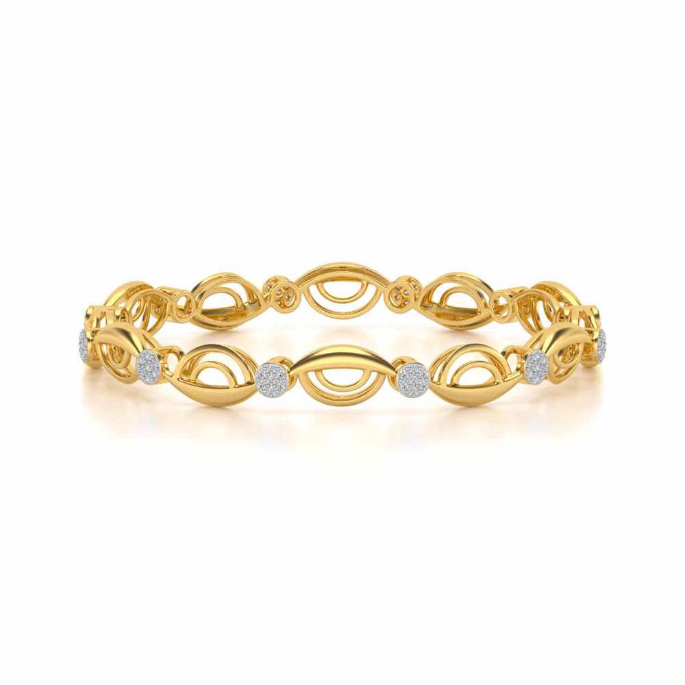 Suns Silver Bangles - Yellow Gold - Image 5