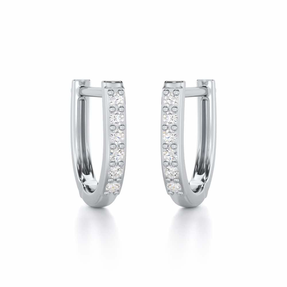Swarna Silver Bali - White Gold - Image 1