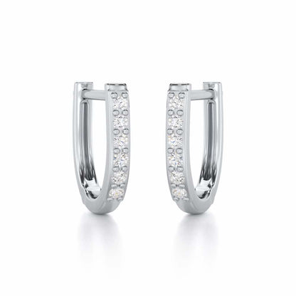 Swarna Silver Bali - White Gold - Image 1