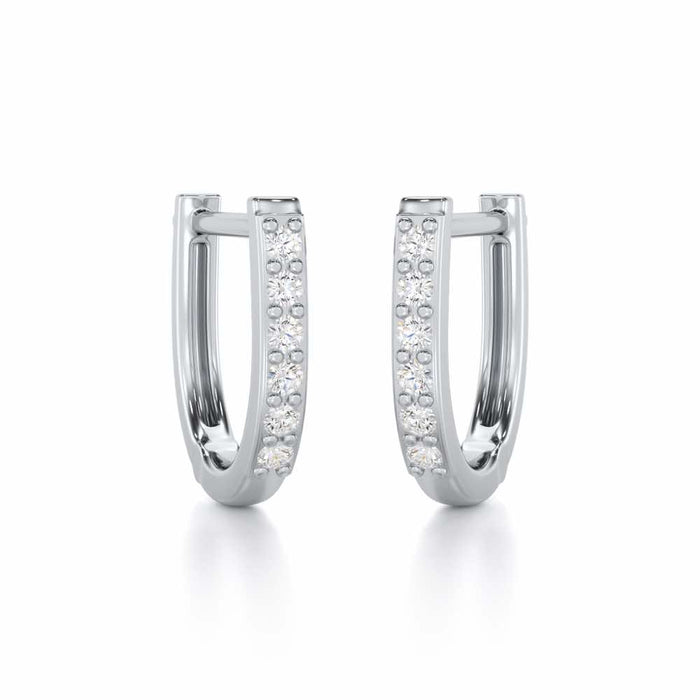 Swarna Silver Bali - White Gold - Image 1