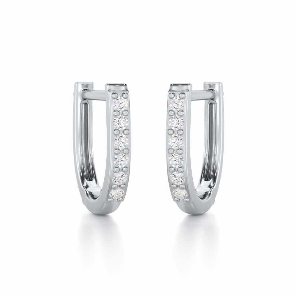 Swarna Silver Bali - White Gold - Image 2