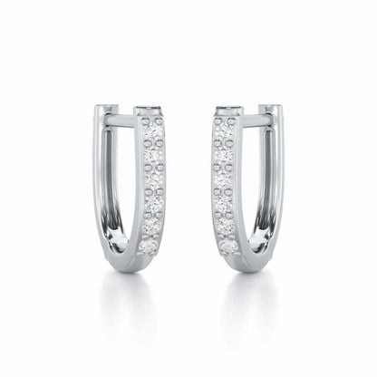 Swarna Silver Bali - White Gold - Image 2