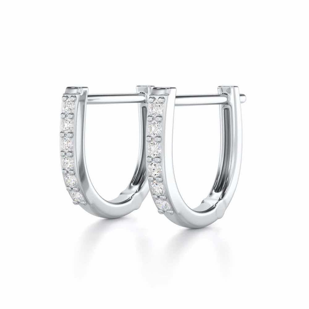 Swarna Silver Bali - White Gold - Image 3