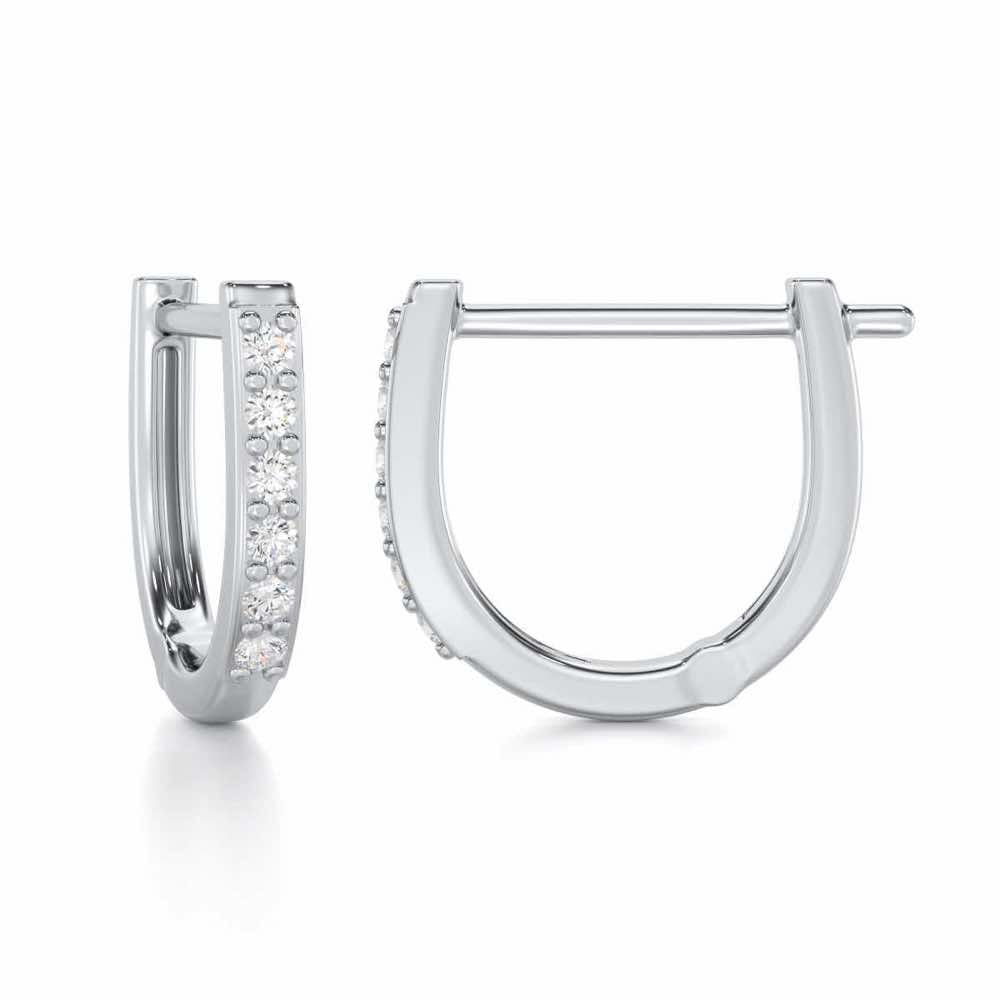 Swarna Silver Bali - White Gold - Image 4