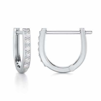 Swarna Silver Bali - White Gold - Image 4
