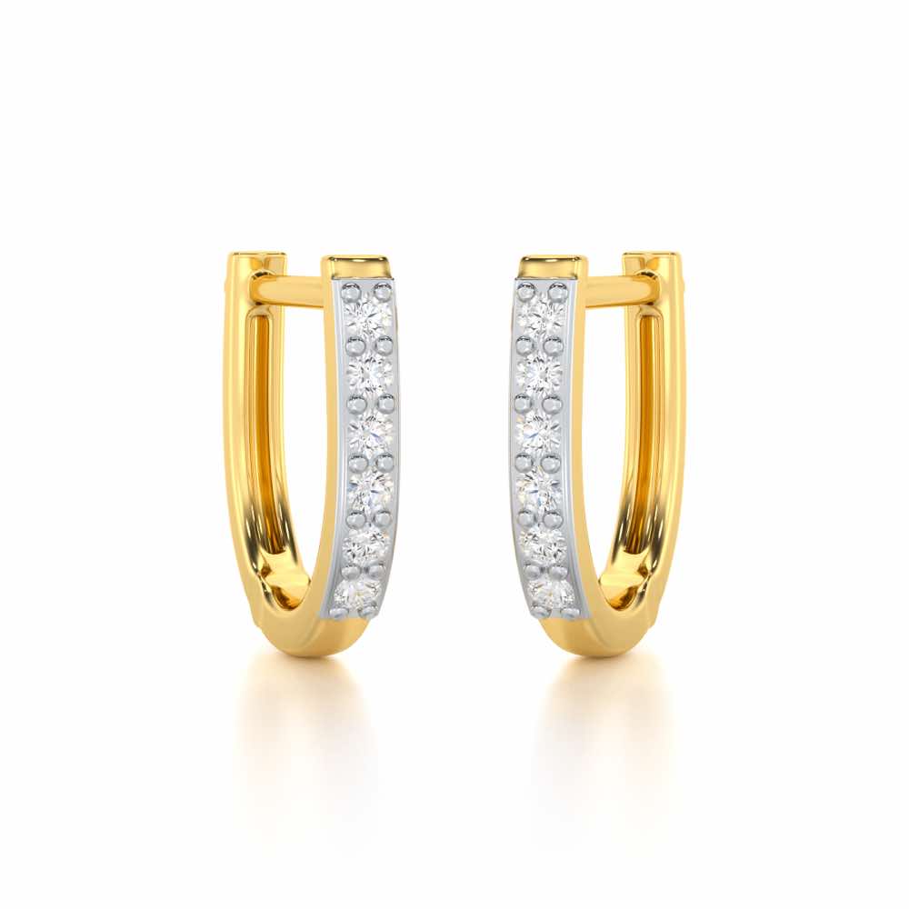 Swarna Silver Bali - Yellow Gold - Image 1