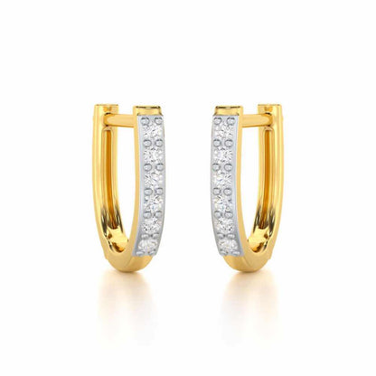 Swarna Silver Bali - Yellow Gold - Image 2