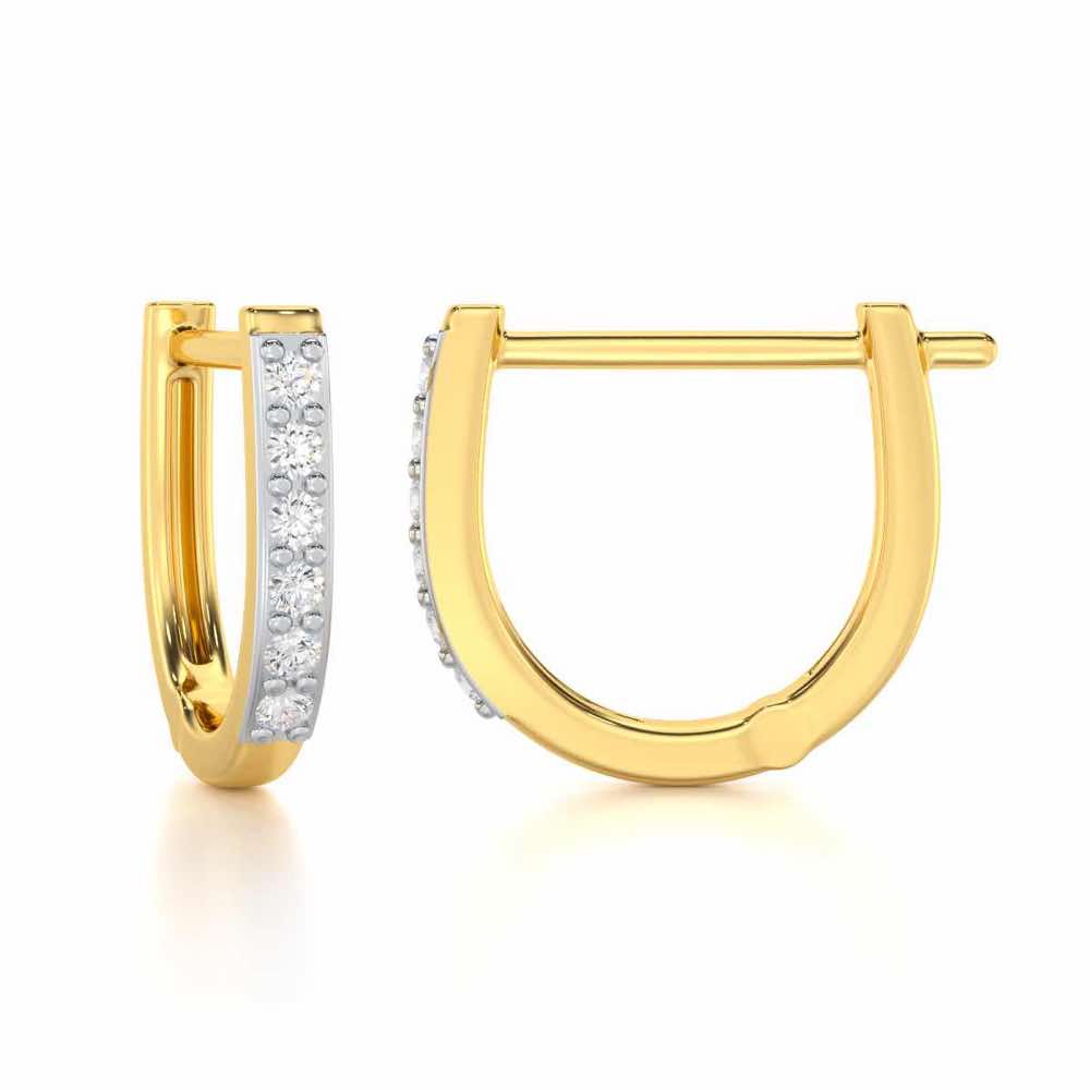 Swarna Silver Bali - Yellow Gold - Image 4